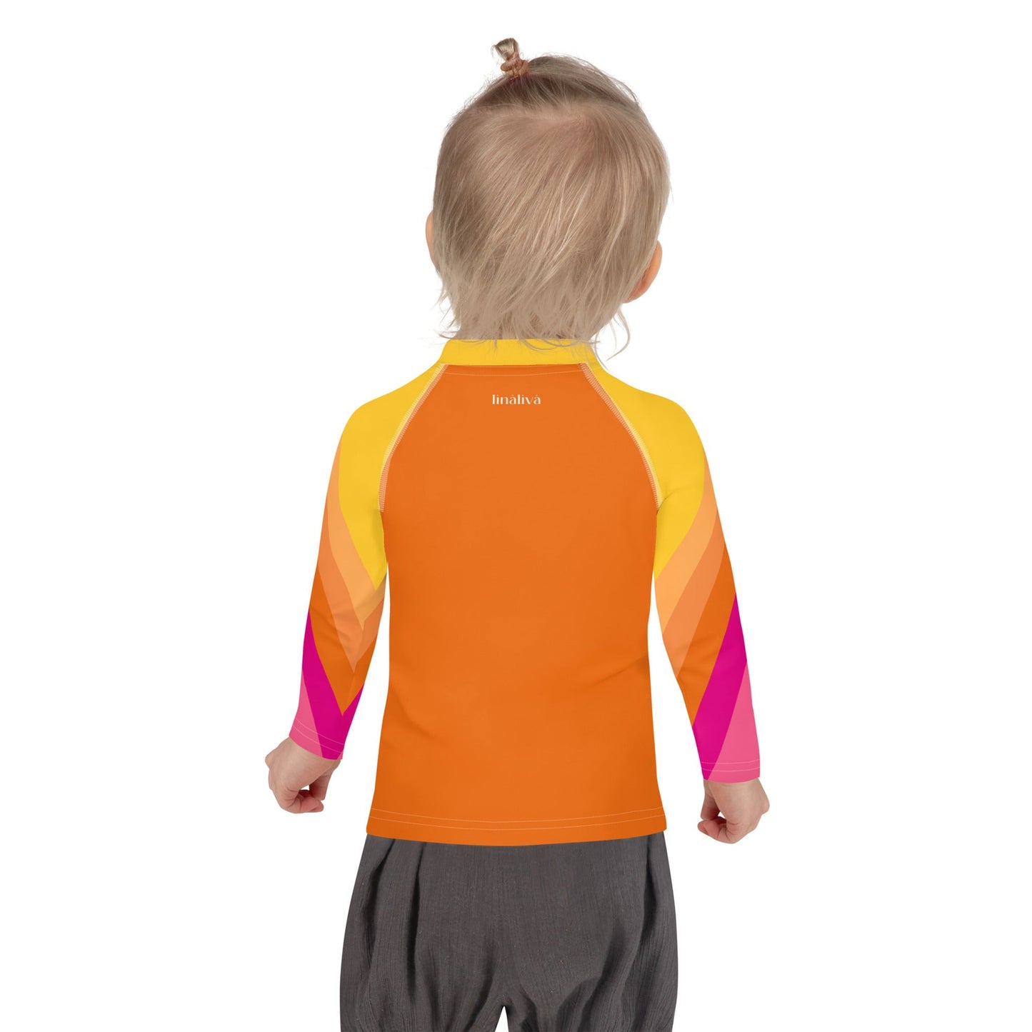 Hero -  - Surfshirt für Babies & Kinder - UV-Shirt - Langarm Badeshirt - yellow/pink/orange
